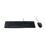 Logitech Wired Desktop MK120 Keyboard and Mouse Set