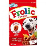 animaux Frolic - Au Boeuf Au Carottes Et Aux Cereales 1.5Kg - Lot De 3 - Livraison Offerte