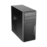 Antec VSK3000B U3/U2 Micro ATX Case, No PSU, 9.2cm Fan, USB 3.0, Black