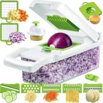 14-in-1 Vegetable Chopper Kitchen Mandoline Vegetable Cutter Slicer Fruit Dicer