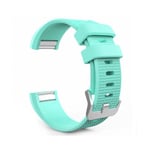 Fitbit Charge 2 silikon klockarmband - Cyan