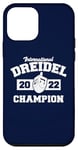 Coque pour iPhone 12 mini International Dreidel Champion 2022 Funny Hanukkah