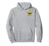 Rugrats Epic Reptar Retro Small Left Chest Pocket Logo Pullover Hoodie