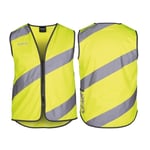 Gilet de Sécurité Wowow Roadie Jaune à Zip