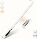 Reglette Led Cuisine Rechargeable Usb, 4000Mah Lampe Murale Sans Fil, Barre Eclairage Tableau Magnetique Avec Télécommande, Lumiere A Pile Pour Placard, Interieur, Vitrine, Armoire[LAM062257]