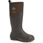 MUCK BOOTS Unisex Muckmaster Rubber Bark Wellington - Brown material_Rubber - Size UK 6