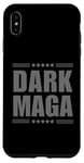 Coque pour iPhone XS Max T-shirt humoristique Dark Magic - 2024 Maga - Nouveau! Dark Maga