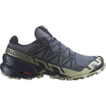 Salomon Men's Speedcross 6 GORE-TEX Grisaille / Carbon / Tea, 41 1/3