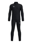 UNDER ARMOUR Boys Challenger Tracksuit - Black/White, Black/White, Size M=9-10 Years