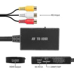 Rca-hdmi-muunnin komposiitti-hdmi-sovittimen tuki 1080p Pal/ntsc A Fiis null null none