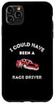 Coque pour iPhone 11 Pro Max Voiture de course Petrolhead Mechanic Race Driver Dad Père