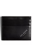 Ted Baker Raffle Embossed Corner Leather Cardholder, Black