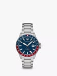 Emporio Armani Men's Enamel Dial Bracelet Strap Watch