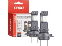 Led-Lampor För Bilar Hybridserie H7 H18 6000K Canbus 60W Amio-04115