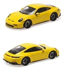 1/18 Minichamps Porsche 911 (992) GT3 Touring 2022 Jaune Voiture 117069021  Neuf