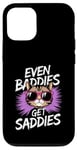 Coque pour iPhone 12/12 Pro Even Baddies Get Saddies Cat Confident Girl Trendy Citation