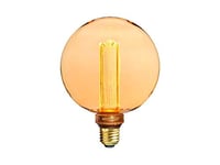 SYLVANIA Ampoule LED rétro vintage Culot E27 2,5 W / 125 lm équivalent env. 13 W (2000 K) Durée de vie 25 000 h Forme sphérique 125 mm Diamètre 165 mm Longueur 165 mm