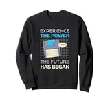 The Future Has Began Storage Device Funny Floppy Disk Sweatshirt