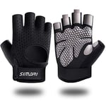 SIMARI Gants de Levage Gants de Fitness pour Hommes et Femmes,Support du Poignet + Protection complète de la Paume,Parfait pour l'entraînement de Levage Bodybuilding, Bike, Boating, etc.SMRG902