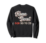 3-D Printer Home Sweet G28 XO YO ZO GCode 3D Prints Sweatshirt