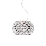 Foscarini Caboche plus piccola taklampa transparent