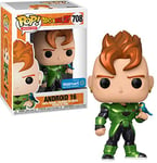 Funko Pop 39946 Dragon Ball Z S7 Android 16 Metallic Exclusive Limited Edition #708