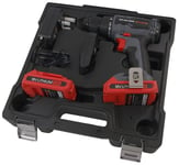 18V Lithium-Ion Cordless Drill With 2 Batteries And Charger