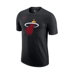 T-Shirt Nike Miami Heat Essential Logo Tee FJ0246-010 Noir Black