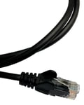 10 Meter RJ45 Cat5e Ethernet UTP Network Cable Modem Router LAN Patch Lead Black