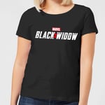 Black Widow Movie Logo Women's T-Shirt - Black - S - Black