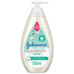 Johnson's CottonTouch Bain pour la peau délicate du nouveau-né, 500 ml