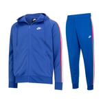 Nike Mens Sportswear Tribute Full Zip Tracksuit in Blue - Size Large