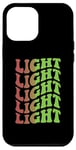 iPhone 14 Plus Repeated Word Christmas, Light Case