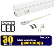 Nvox Linjärt Led-Lysrör T5 90Cm 14W On/Off Neutral 4000K Ytmonterad Lampa Integrerad I Armatur