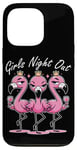 iPhone 13 Pro Cute Pink Flamingos Girls Night Out for Friends Flamingo Case