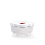 Guzzini - Save IT Shallow Vacuum Container (S) - White, 12,5 x 12,5 x h7 cm - 450 cc