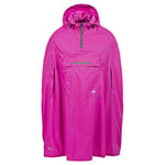 Trespass Qikpac Poncho Vestes Coupe-Pluie Homme, Rose, M