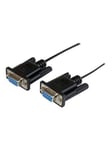 StarTech.com DB9 RS232 Serial Null Modem Cable - noll