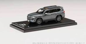 1/64 Toyota Land Cruiser (JA300W) ZX (Grey metallic w/black interior) [HJ641050A