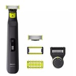 Tondeuse Philips OneBlade Pro 360 – visage et corps, 1 lame 360, 1 sabot 14 hauteurs, 1 kit corps QP6541/15