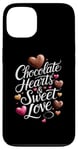 iPhone 13 Chocolates HeartsSweet Love ValentinesDay ChocolateLover Case