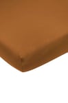 Meyco Home Basic Drap-Housse en Jersey uni pour lit Double (Drap de lit en Jersey Doux, en 100% Coton, Ajustement Parfait grâce à Un élastique Tout Autour, Respirant, Dimensions : 160 x 200 cm),