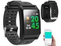 Newgen Medicals : Montre connectée fitness avec GPS et cardiofréquencemètre FBT-220.gps