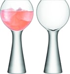 LSA International Moya Wine Balloon 550 ml Clear | Set of 2 | 550ml 