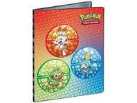 Portfolio A5 Pokemon : Flambino - Ouistempo Et Larméléon - Cahier Range Cartes Pokemon - 80 Cartes