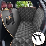 KYG Protection Voiture Chien, Housse de Siège pour Chien Luxueux Motif Protection Complète Élargir avec Fenêtre de Visualisation Facile à Nettoyer aux Voitures de Moyenne et Grande Taille 135X175cm