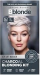 Jerome Russell Bblonde Charcoal Blonding Kit – Toning Bleach Lifts Up To 7 Shades with Activated Charcoal Black Ice Shampoo And Conditioner Included