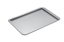 KitchenCraft Extra large baking tray with non-stick coating, 43 x 28 x 1.5 cm, silver