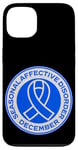 iPhone 13 Seasonal Affective Disorder Awareness December Blue Ribbon Case