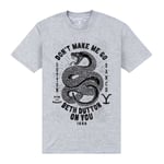 Yellowstone Unisex Vuxen Don´t Make Me T-Shirt S Heather Grey Heather Grey S